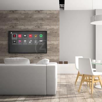 Smart TV On The Living Room
