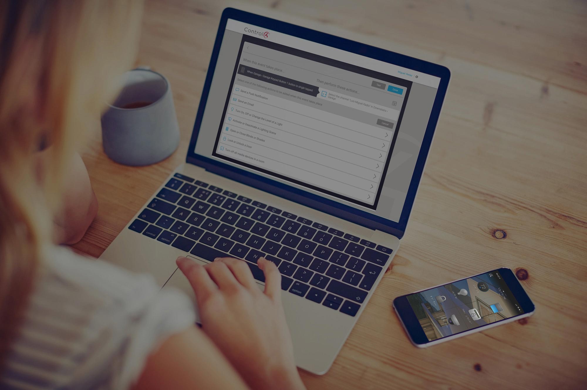 Woman Using A Laptop